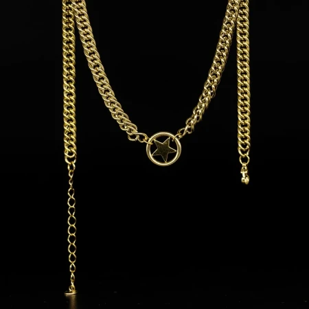 Colier de Dama LL-039-21 Auriu | Mei » Reina.Ro