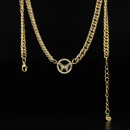 Colier de Dama LL-054-21 Auriu | Mei » Reina.Ro