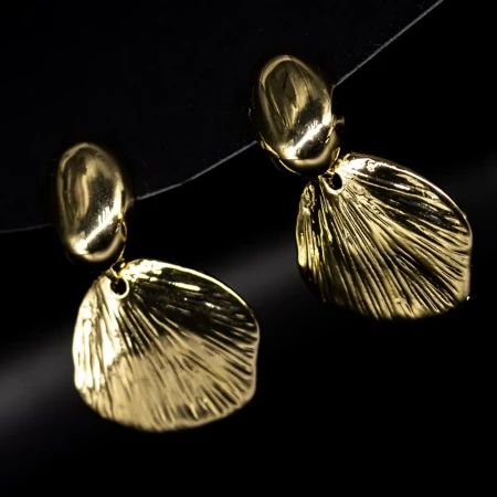 Cercei de Dama E015 Auriu | Mei » Reina.Ro