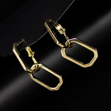 Cercei de Dama E164 Auriu | Mei » Reina.Ro