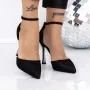 Pantofi Stiletto 3ADC66 Negru | Mei » Reina.Ro