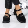 Pantofi Casual Dama 3AH38 Negru | Mei » Reina.Ro