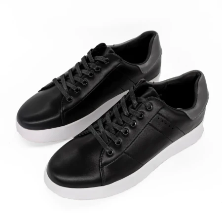 Pantofi Sport Barbati 4008 Negru-Gri | Fashion » Reina.Ro