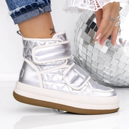 Ghete Dama 3FLM6 Argintiu | Mei » Reina.Ro