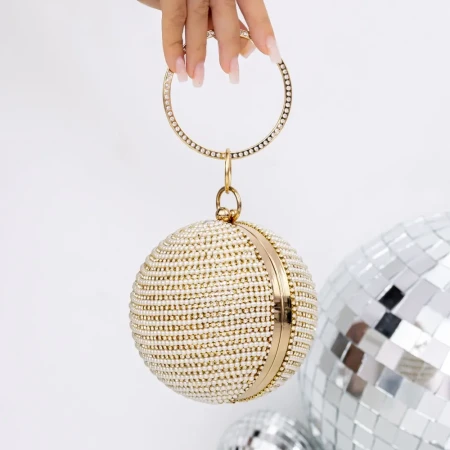 Geanta Plic BA98 Auriu | Mei » Reina.Ro