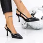 Pantofi Stiletto 3ADC76 Negru | Mei » Reina.Ro