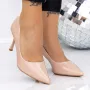 Pantofi Stiletto 3AXKK201 Nude | Mei » Reina.Ro