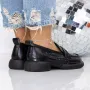 Pantofi Casual Dama 5128-1 Negru | Mei » Reina.Ro