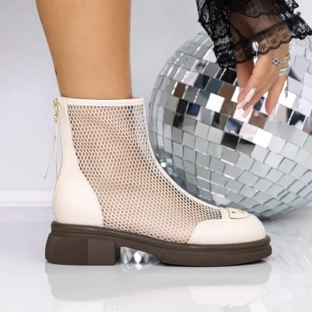 Ghete Dama de Vara 567-10 Bej | Mei » Reina.Ro