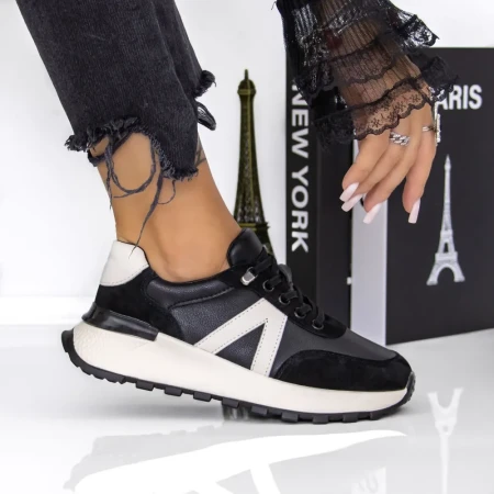 Sneakers Dama 9983 Negru | Mei » Reina.Ro