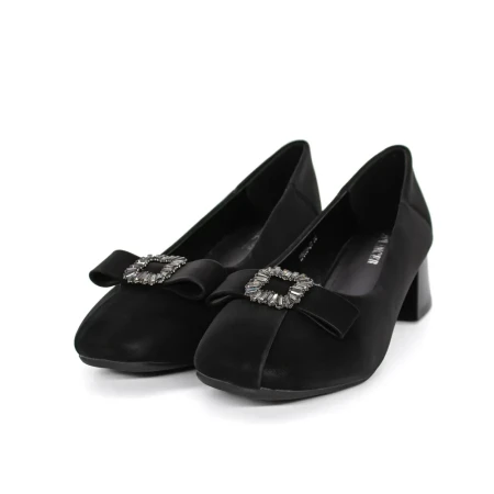 Pantofi cu Toc Gros TP508-23 Negru | Advancer » Reina.Ro