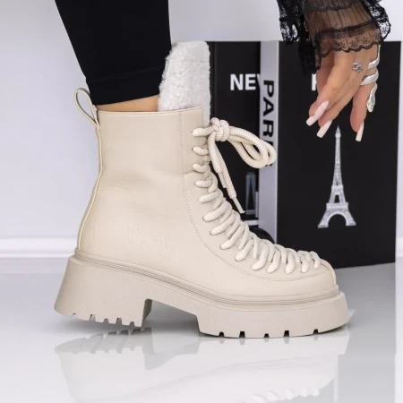 Ghete Dama 3AD12 Bej | Mei » Reina.Ro