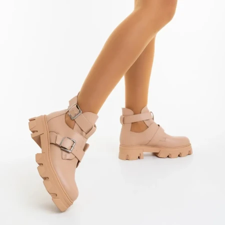 Ghete Dama BC-353 Nude | Emas » Reina.Ro