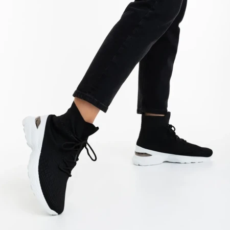 Sneakers Dama C5037 Negru | Festissimo » Reina.Ro