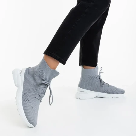 Sneakers Dama C5037 Gri | Festissimo » Reina.Ro