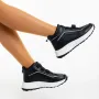 Sneakers Dama C5089 Negru | Festissimo » Reina.Ro