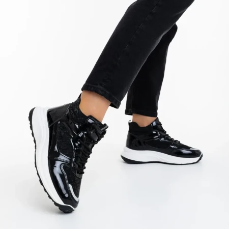 Sneakers Dama C5090 Negru | Festissimo » Reina.Ro