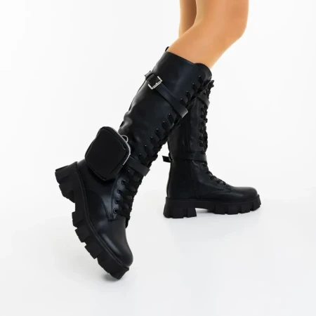 Cizme Dama FH-8S9-1 Negru | Soraia » Reina.Ro