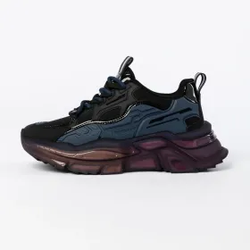 Pantofi sport Barbati din piele naturala 501378X Albastr... » Reina.Ro