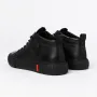 Ghete barbati din piele naturala WZ202002X Negru | Advancer » Reina.Ro