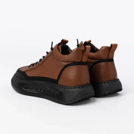 Ghete barbati din piele naturala A661 Maro | Advancer » Reina.Ro