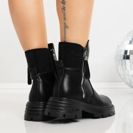 Ghete Dama 3AL55 Negru | Mei » Reina.Ro