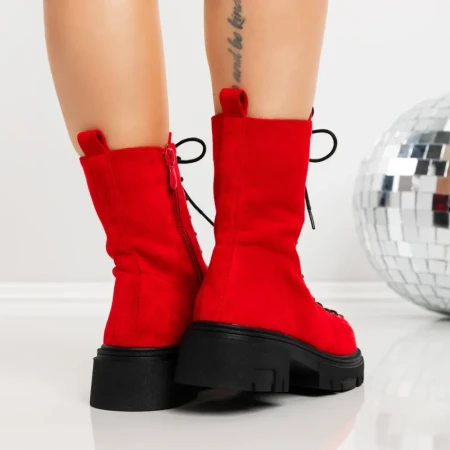 Ghete Dama 3AH16 Rosu | Mei » Reina.Ro