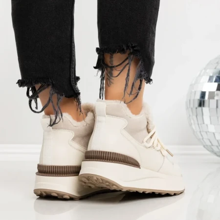 Ghete Dama YC-1124-888 Crem | Mei » Reina.Ro