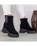 Sandale Dama cu Toc si Platforma OLGM5F Black Mei