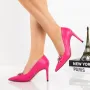 Pantofi Stiletto 77-372 Fucsia | Tania » Reina.Ro