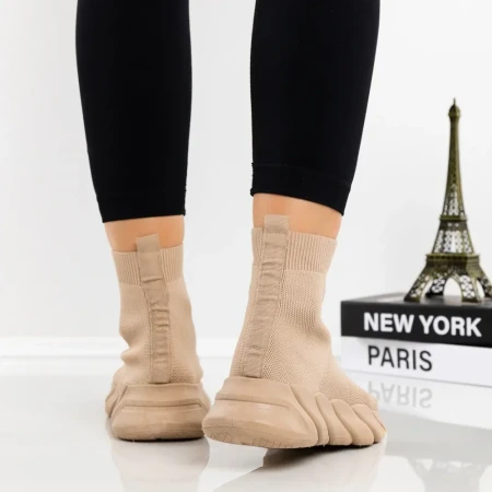 Sneakers Dama 88-61-3 Kaki | Abloom » Reina.Ro