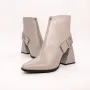 Botine Dama cu Toc gros K10301 Gri | Advancer » Reina.Ro