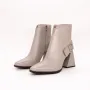 Botine Dama cu Toc gros K10301 Gri | Advancer » Reina.Ro