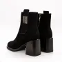 Botine Dama cu Toc gros K2086-122R Negru | Advancer » Reina.Ro