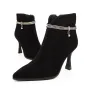 Botine Dama cu Toc subtire K23-93R Negru | Advancer » Reina.Ro