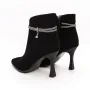 Botine Dama cu Toc subtire K23-93R Negru | Advancer » Reina.Ro