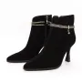 Botine Dama cu Toc subtire K23-93R Negru | Advancer » Reina.Ro