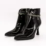 Botine Dama cu Toc subtire K23-93Q Negru | Advancer » Reina.Ro