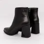 Botine Dama cu Toc gros K11383 Negru | Advancer » Reina.Ro