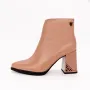 Botine Dama cu Toc gros K11383 Roz | Advancer » Reina.Ro