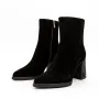 Botine Dama cu Toc gros K11382R Negru | Advancer » Reina.Ro