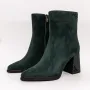 Botine Dama cu Toc gros K11382R Verde inchis | Advancer » Reina.Ro