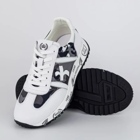 Pantofi Sport Barbati 2221 Alb » Reina.Ro
