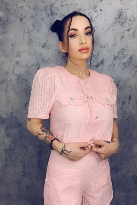 Bluza Dama EC706 Roz » Reina.Ro