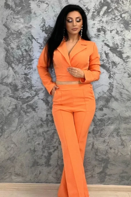 Compleu Dama 8267 Portocaliu » Reina.Ro