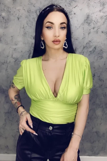 Body Dama 8285 Verde Neon » Reina.Ro