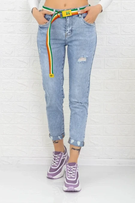 Blugi Dama 90109 Albastru » Reina.Ro