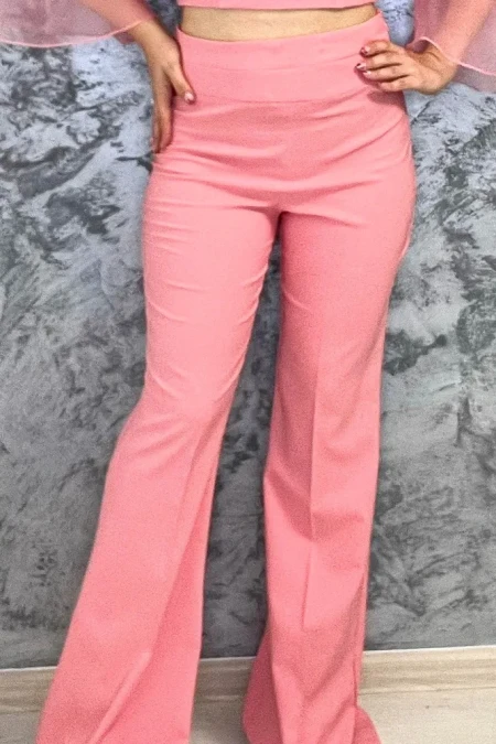 Pantaloni Dama 2619 Roz » Reina.Ro