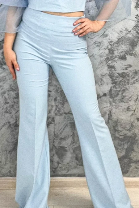 Pantaloni Dama 2619 Albastru » Reina.Ro