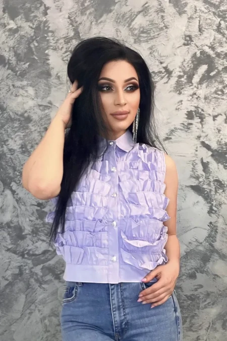 Bluza Dama 9536 Lila » Reina.Ro